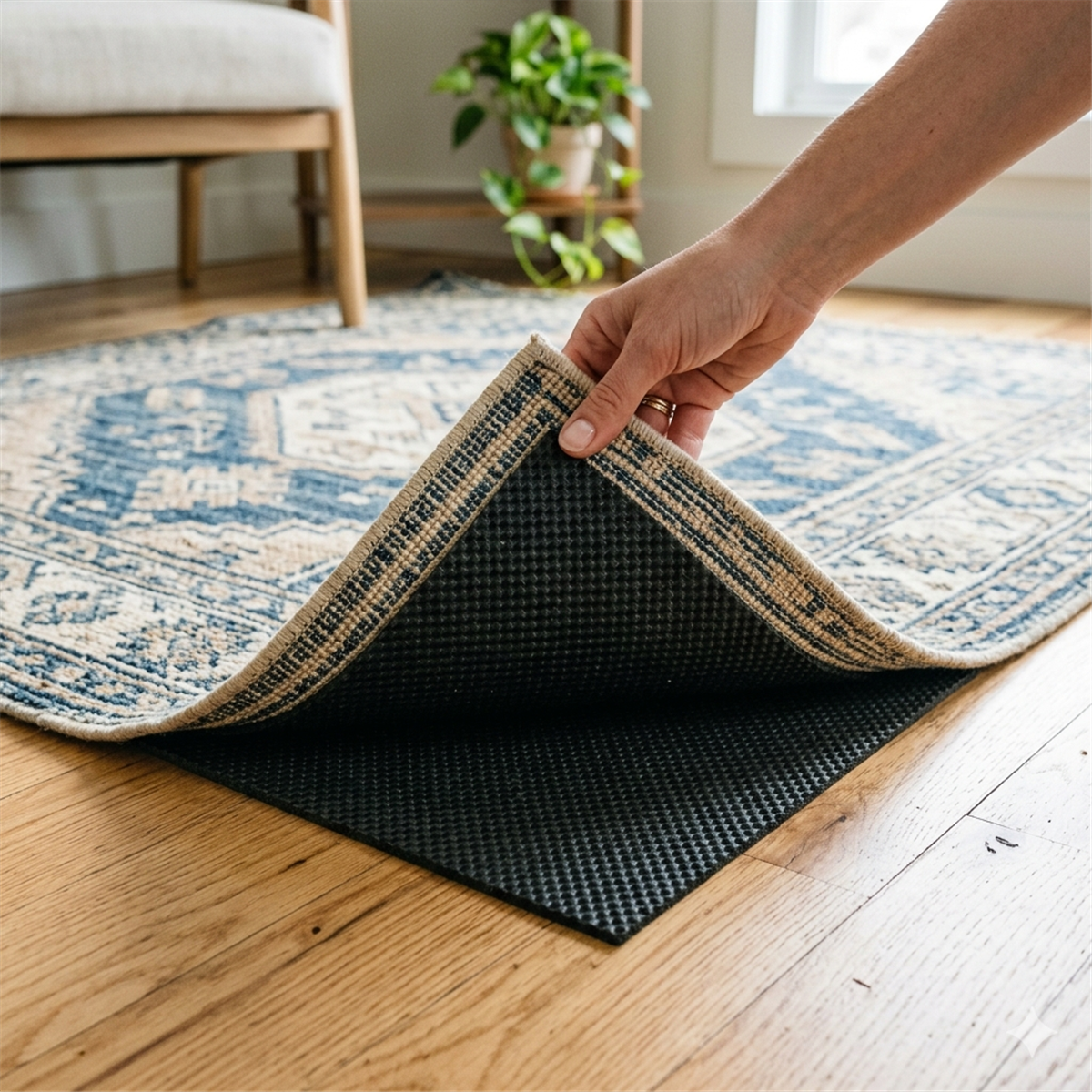 NON-SLIP ADHESIVE TAPE FOR CARPETS