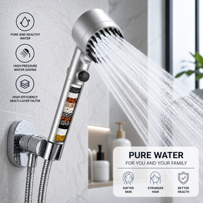 Turbo Pressure Handheld Shower Head - 55% OFF Last Day Promotion