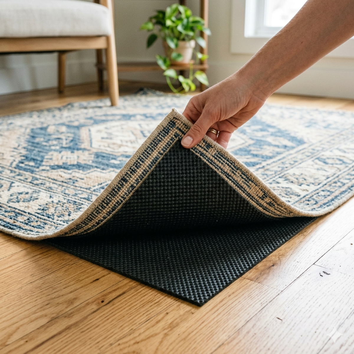 NON-SLIP ADHESIVE TAPE FOR CARPETS