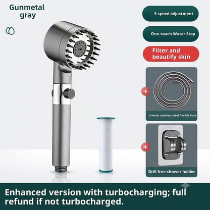 Turbo Pressure Handheld Shower Head - 55% OFF Last Day Promotion